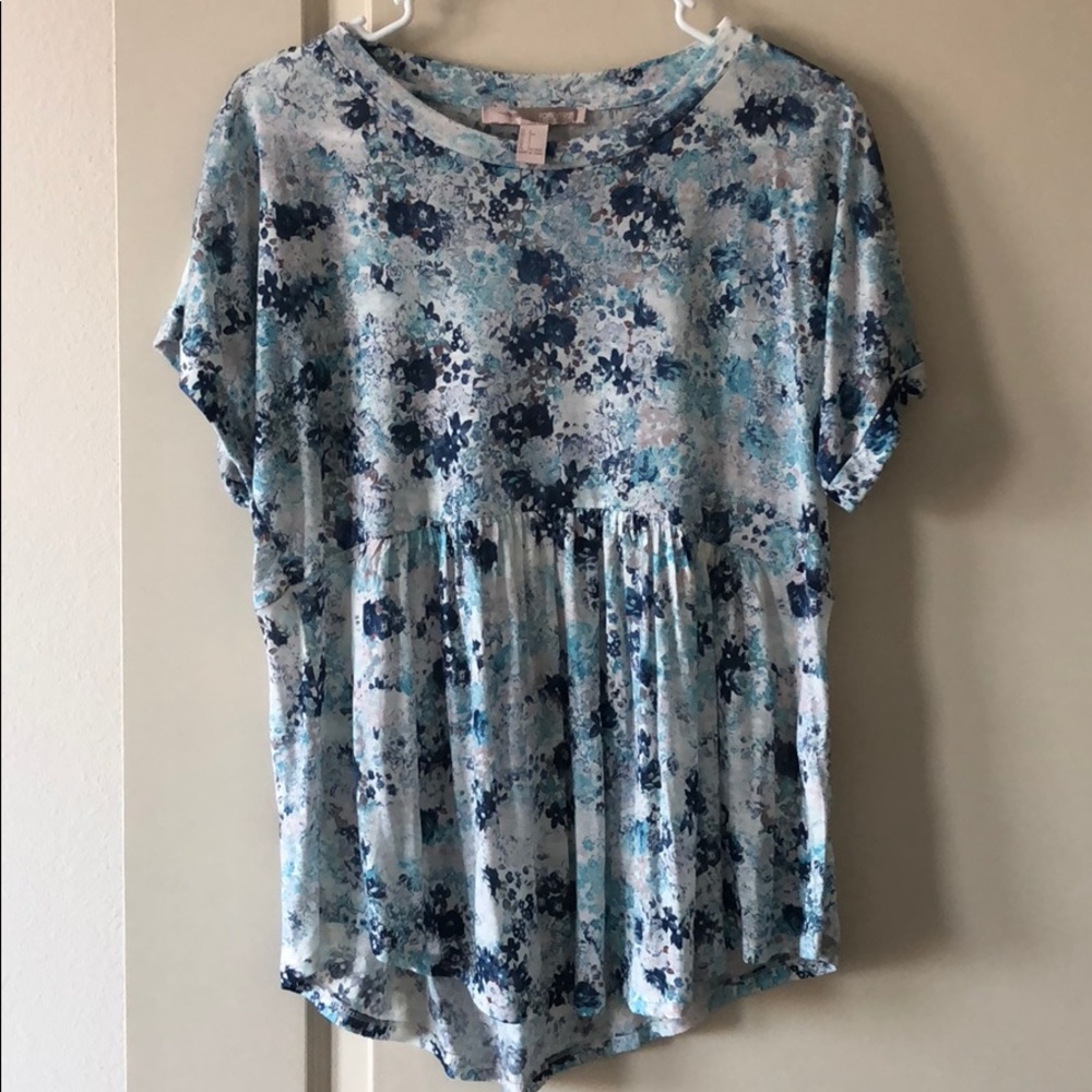NWOT FOREVER21 babydoll peplum blouse top